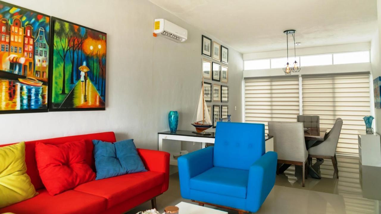 Confortable Casa En Cozumel, Condominio Con Vista Al Mar # 10 Exterior photo